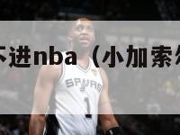 小小加索尔不进nba（小加索尔现在在哪个队了）-第1张图片-足球直播_足球免费在线高清直播_足球视频在线观看无插件-24直播网