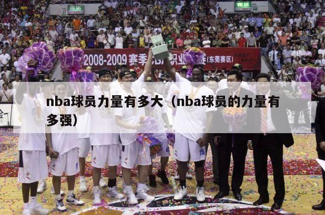 nba球员力量有多大（nba球员的力量有多强）-第1张图片-足球直播_足球免费在线高清直播_足球视频在线观看无插件-24直播网