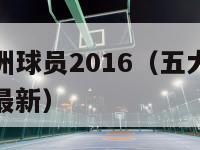 五大联赛亚洲球员2016（五大联赛亚洲球员身价榜单最新）-第1张图片-足球直播_足球免费在线高清直播_足球视频在线观看无插件-24直播网