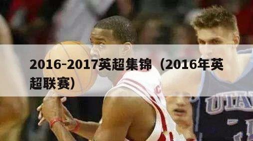 2016-2017英超集锦（2016年英超联赛）-第1张图片-足球直播_足球免费在线高清直播_足球视频在线观看无插件-24直播网